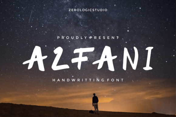 Alfani: A Fun Handwritten Font