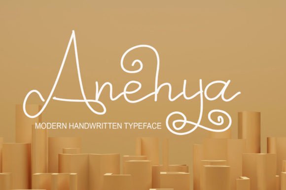 Anehya: A Luxurious Handwritten Font