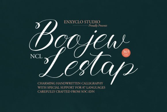 Boojew Lestap Font Review