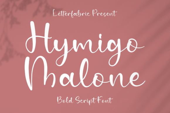 Hymigo Malone: A Script Font for Elegant Design