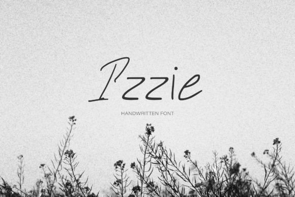 Izzie: A Handwritten Font for Real Campaigns