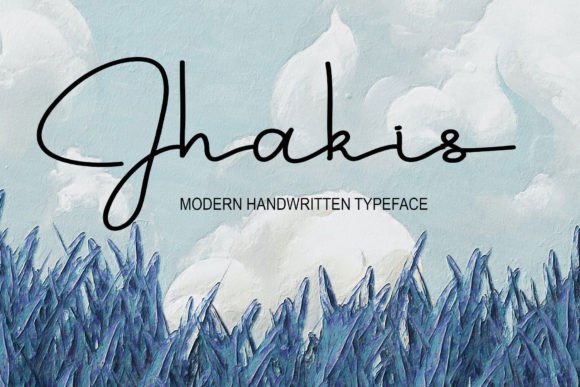 Jhakis Font: Handwritten Elegance for Editorial Design