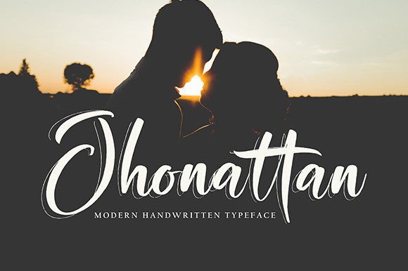 Jhonatan: A Script Font for Editorial Design