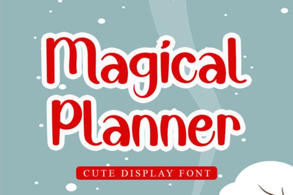 Magical Planner: A Friendly Font for Creative Projects
