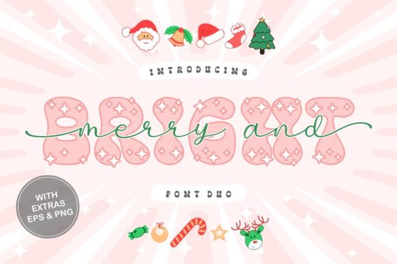 Merry and Bright Font for Business