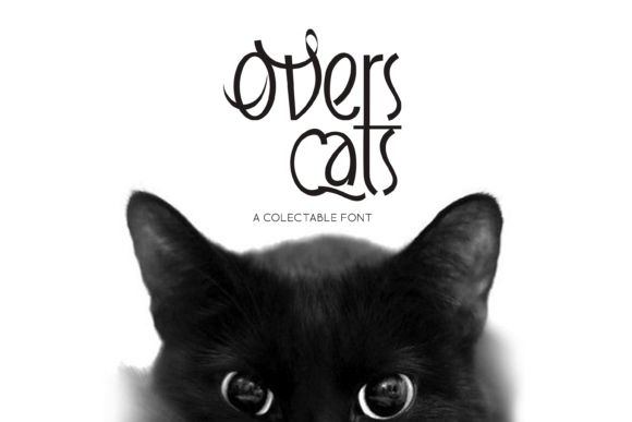 Overscats: A Handwritten Font for Creative Makers