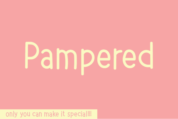Pampered Font: Elegant Script for Business