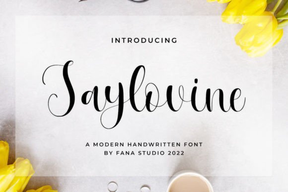 Saylovine: A Script Font That Makes Your Campaigns Feel Human