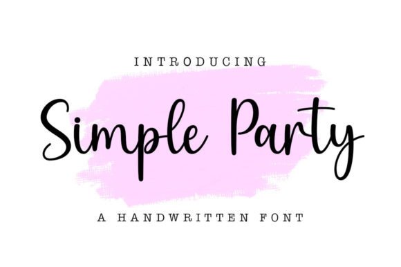 Simple Party Font for Business