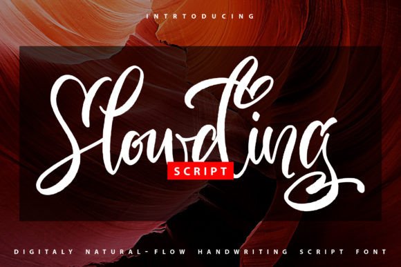 Slowding: A Handwritten Font for Elegant Design