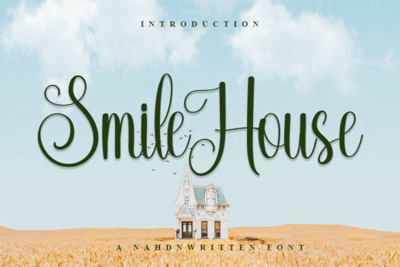 Smile House: A Stylish Script Font