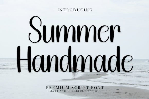 Summer Handmade: A Stylish Handwritten Font