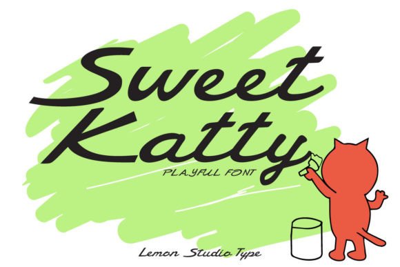 Sweet Katty Font for Creative Projects