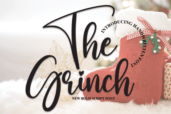 The Grinch Font: Bold & Beautiful for Craft Creators